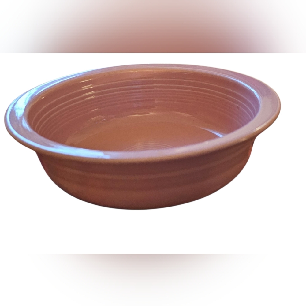 Fiesta Rose Pink One Quart Serving Bowl